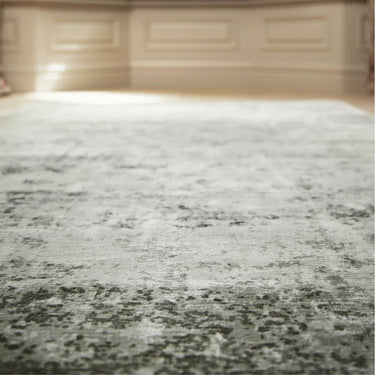 Origins Persia Silky Art Fossil Mist Hand-Loomed Viscose Traditional Vintage Rug