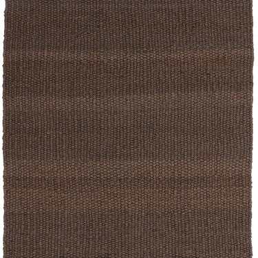 Grove Plain Flatweave Hand Woven Jute Rug in Brown
