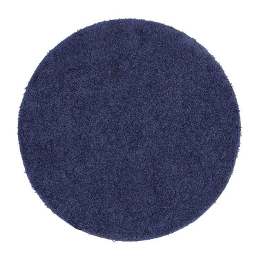 Washable Non-Slip Rug Shaggy Plain Round Buddy My Rug by Origins in 100x100 cm (3'4"x3'4")