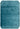 Gleam Luxury Contemporary Modern Shiny Plain Hand Woven Teal Blue Rug in 160 x230
