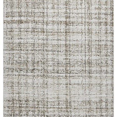URCO Petra Palmyra Lines Natural Polypropylene Traditional Abstract Textured Hallway Runner Rug