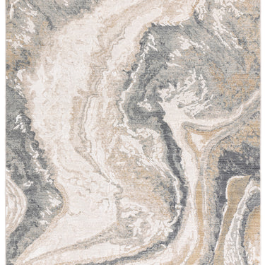 Asiatic London Seville Oro Short Pile Touch Silky Beige Natural Abstract Modern Soft Rug