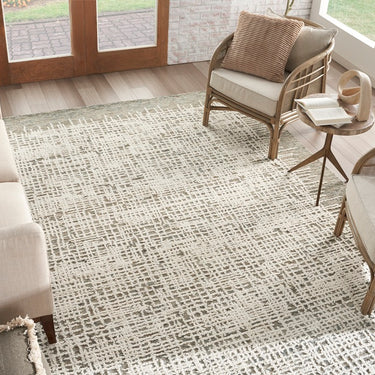 Colorado Rustic Open Weave Pattern Hand-Tufted CLR03 Wool Textured Modern Hallway Runner Rug