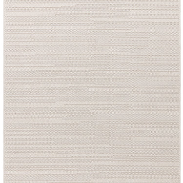Asiatic London Camber Stripe Ivory Traditional Textured Striped Flatweave Rug