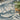 Nourison Aloha ALH43 Ivory Blue Indoor Outdoor Polypropylene Floral Textured Rug