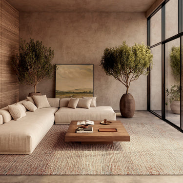 Colorado Rustic Open Weave Pattern Hand-Tufted CLR03 Wool Textured Modern Hallway Runner Rug