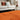 Payton Shaggy Rug Soft Fluffy Living Room Bedroom Silky Shimmer Orange Rug