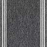 Eagean Vintage Outdoor Oriental Grey, Charcoal & Cream Rug - Medium Plus 130x180 cm (4'3'' x 5'11'')