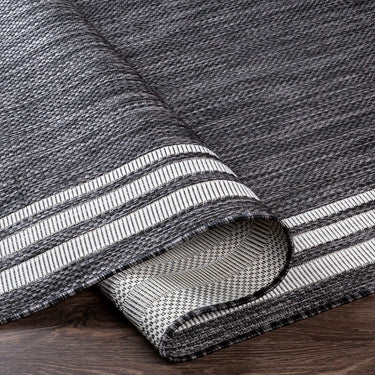 Eagean Akriti Vintage Grey Outdoor Rug Washable Garden & Patio Rug