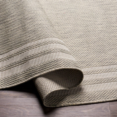 Eagean Akriti Modern Grey Outdoor Rug Washable Garden & Patio Rug