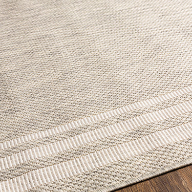 Eagean Akriti Modern Grey Outdoor Rug Washable Garden & Patio Rug