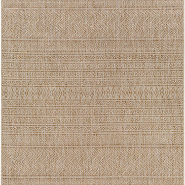 Eagean Mimi Brown Outdoor Rug Washable Garden & Patio Rug