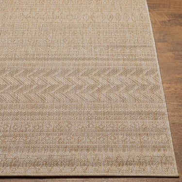 Eagean Mimi Brown Outdoor Rug Washable Garden & Patio Rug