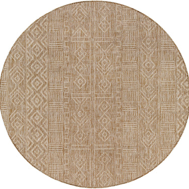 Eagean Sweta Brown Outdoor Rug Washable Garden & Patio Rug