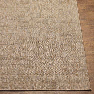 Eagean Sweta Brown Outdoor Rug Washable Garden & Patio Rug