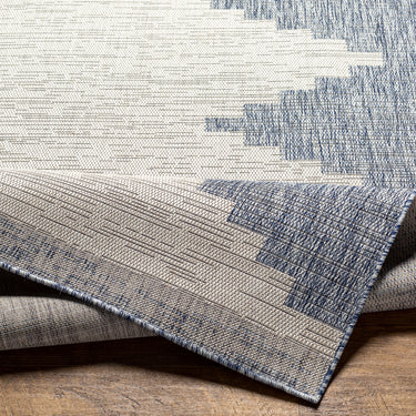 Eagean Rubal Blue Outdoor Rug Washable Garden & Patio Rug