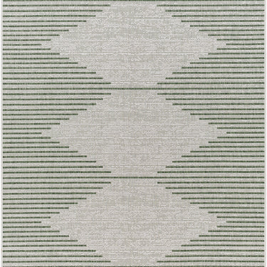 Eagean Dolly Green Outdoor Rug Washable Garden & Patio Rug