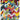 Spectra Ocala Bright Multi Coloured Polypropylene Geometric Textured Rug