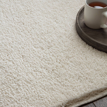 Asiatic London Super Snug Ivory Washable Shaggy Textured Rug