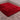 Boston Plain Thick Soft Fluffy Plush Silky Sparkle Shaggy Rug Round in Red