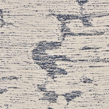 Calvin Klein Rugs Sculptural CK009 Luxurious Hand Tufted Wool Modern Blue, Grey Ivory Rug