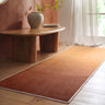 Hug Rug Eco-Washable Ombre Coral Orange Non-Slip Modern Rug - Runner 75x220 cm (2'5"x7'3")