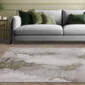 Asiatic London Stellar ST04 Painterly Marbled Green Natural Polypropylene Abstract Textured Rug - Medium 120x170 cm (4'x5'6")