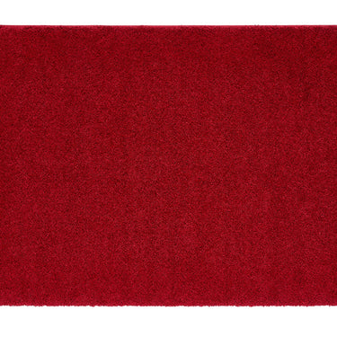 Washable Non Slip Shaggy Rug in Red - X-Small 60x100 cm (2'x4')