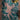 Tropical Green Leaves Hand Tufted Wool Rug in Blush Pink