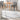 Calvin Enchanting ECH03 Grey Beige Polypropylene Abstract Modern Rug - Large 160x221 cm (5'3"x7'3")