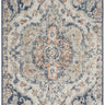Elaziz Vintage Traditional Boho Oriental Blue, Ivory & Light Beige Rug - X-Small 60x90 cm (1'11'' x 2'11'')