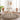 Encore Cottage Round Outdoor Beige, Tan & Black Rug - Design ENC2301