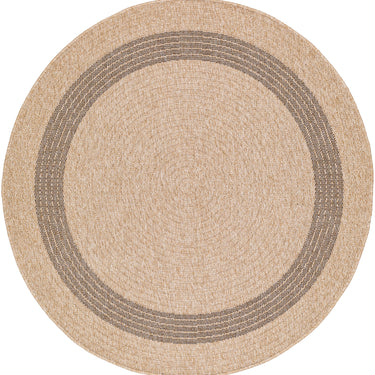 Encore Cottage Round Beige Rug