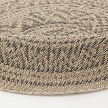 Encore Cottage Round Beige Rug