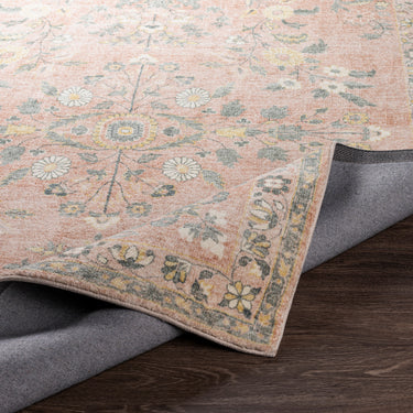 Erin Traditional Boho Yellow Rug