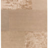 Asiatic London Tate Blocks Sand Beige Natural Hand-Carved Wool Viscose Geometric Rug - Medium 120x170 cm (4'x5'6")