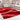 3D Wave Silky Living Shaggy Geometric Textured Rug - Red