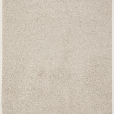 URCO Super Comfy Silver Shaggy Plush Soft Rug