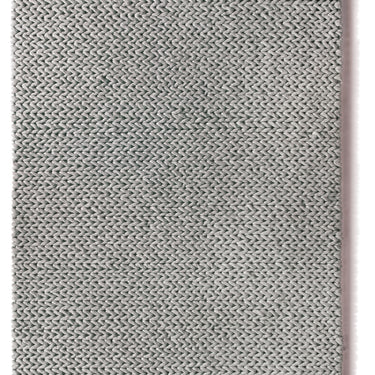 Fusion Luxury Soft Hand Woven Wool Rug in Dove Grey