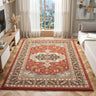 Cashmere 5570 Red Multi Oriental Traditional Floral Kilim Hallway Runner Rug - Small 80x150 cm (2'6"x5')