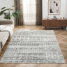 Nova Owen Grey Traditional Bohomian Rug Hallway Runner - Small 80x150 cm (2'6"x5')