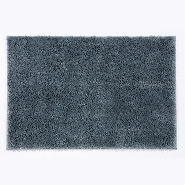 Esselle Larissa Blue Washable Non-Slip Polypropylene Shaggy Rug