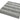 Ives Hand Woven Chenille Flatweave Natural Waves Heringbone Striped Rug in Grey