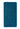Hug Rug Buddy Teal Blue Washable Non-Slip Polypropylene Shaggy Bath Mat - Runner 67x120 cm