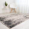 Ultimate Rug Balletto 10R4 Living Bedroom Grey Polypropylene Abstract Modern Rug - Small 80x150 cm (2'6"x5')