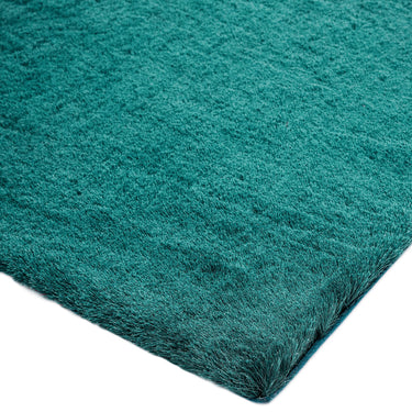 Whisper Shaggy Rug Silky Soft Luxury High Pile, Plush Rug in Dark Teal