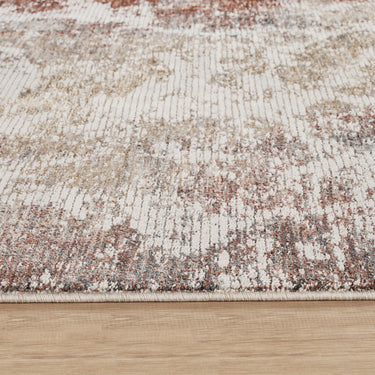 Consept Looms Legacy LEG20 Blue Rust Cotton Abstract Modern Rug