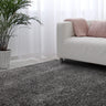 Asiatic London Ritchie Grey Polypropylene Shaggy Textured Rug - Small 80x150 cm (2'6"x5')
