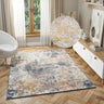 Delta Kappa Multi Cotton Abstract Geometric Boho Rug - Small 80x150 cm (2'6"x5')