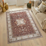 Consept Looms Liberty Classic LIB203 Palette Red Washable Non-Slip Traditional Rug - Medium 120x180 cm (4'x6')
